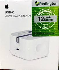 Apple 25W USB.C Power Adapter FOR iphone 13/12/11/X - Three pin ( Only Adapter )